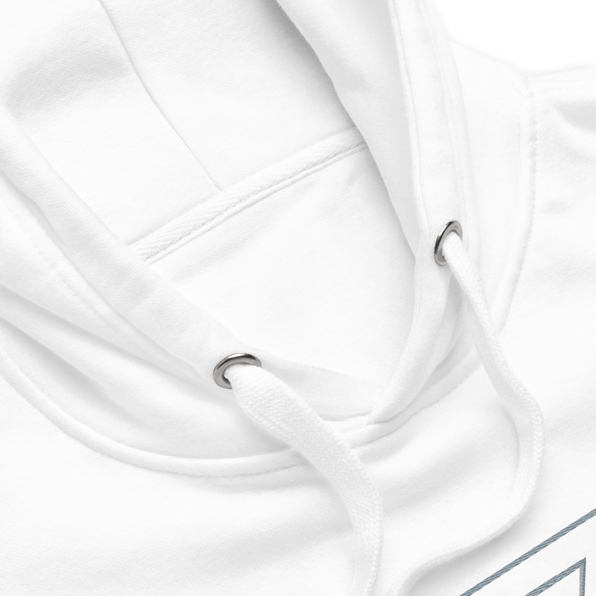 ERUPT Logo Outline Hoodie White