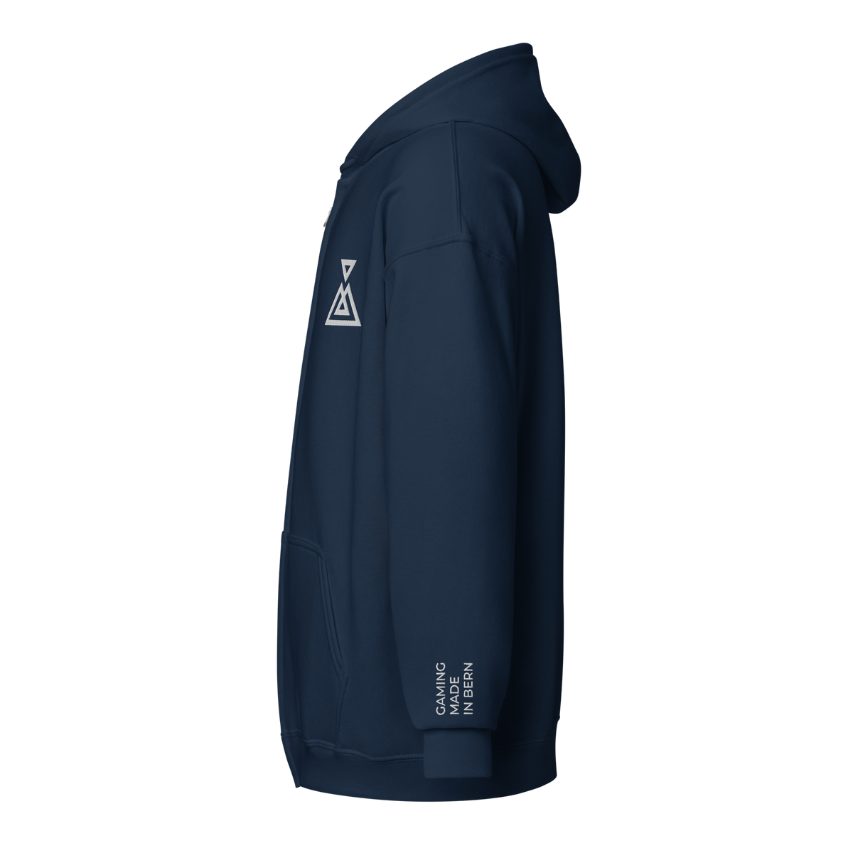 ERUPT Logo Zipper Hoodie Dark