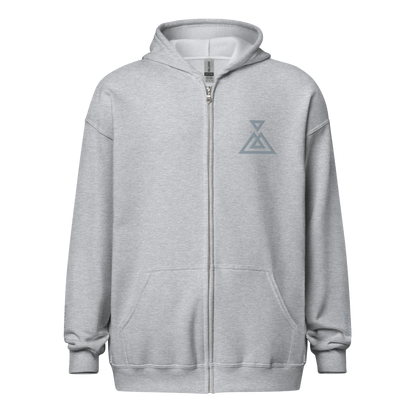 ERUPT Logo Zipper Hoodie Bright