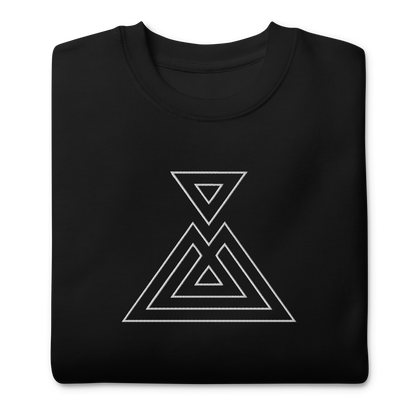 ERUPT Logo Outline Sweater Dark