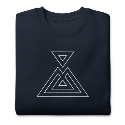 ERUPT Logo Outline Sweater Dark